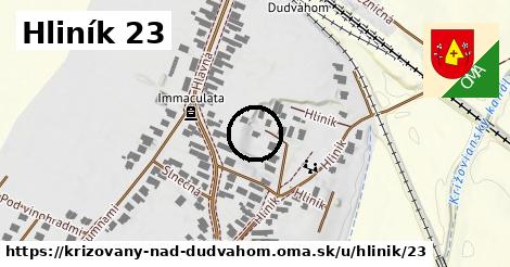 Hliník 23, Križovany nad Dudváhom