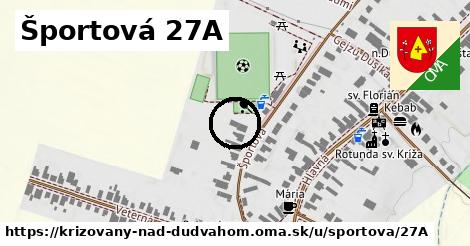 Športová 27A, Križovany nad Dudváhom