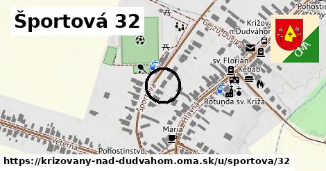 Športová 32, Križovany nad Dudváhom