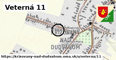 Veterná 11, Križovany nad Dudváhom