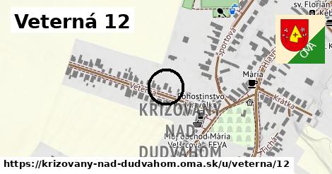 Veterná 12, Križovany nad Dudváhom