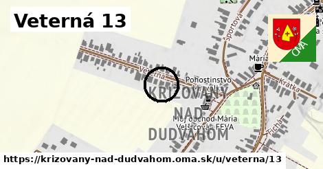 Veterná 13, Križovany nad Dudváhom