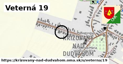 Veterná 19, Križovany nad Dudváhom