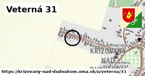 Veterná 31, Križovany nad Dudváhom