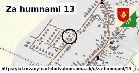 Za humnami 13, Križovany nad Dudváhom