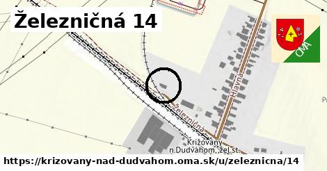 Železničná 14, Križovany nad Dudváhom