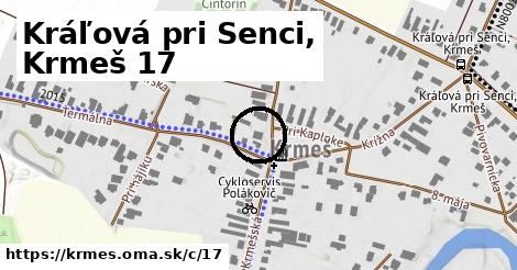 Kráľová pri Senci, Krmeš <span class="supisne">17</span>