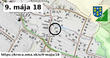 9. mája 18, Krnča