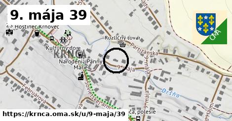 9. mája 39, Krnča