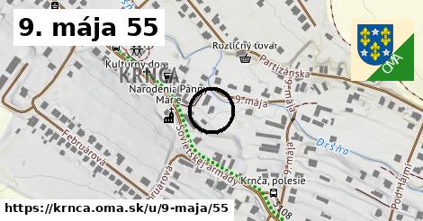 9. mája 55, Krnča