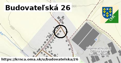 Budovateľská 26, Krnča