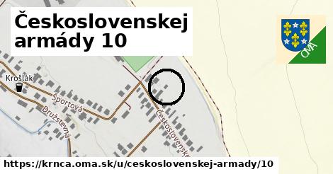 Československej armády 10, Krnča