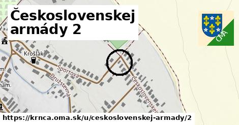 Československej armády 2, Krnča