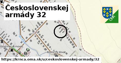 Československej armády 32, Krnča