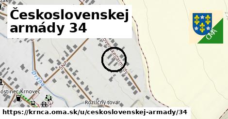 Československej armády 34, Krnča