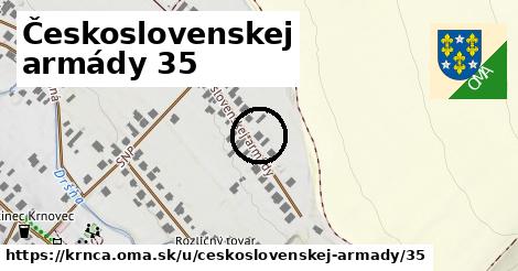 Československej armády 35, Krnča