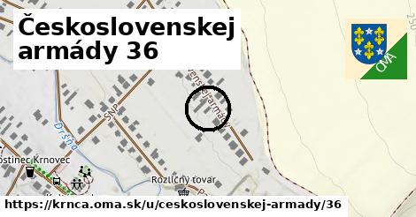 Československej armády 36, Krnča