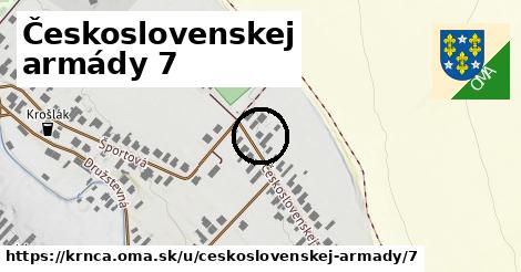 Československej armády 7, Krnča