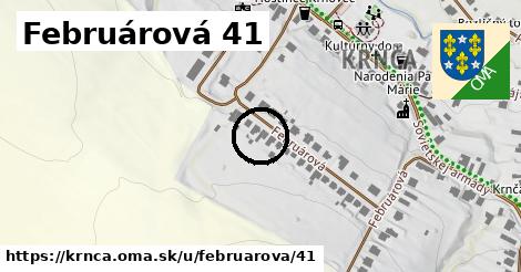 Februárová 41, Krnča