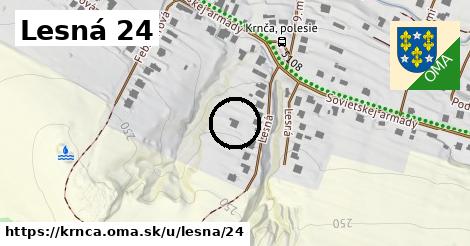 Lesná 24, Krnča