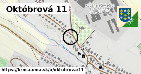 Októbrová 11, Krnča