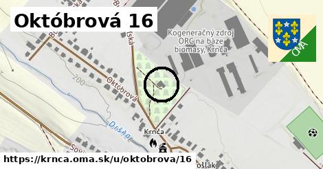 Októbrová 16, Krnča