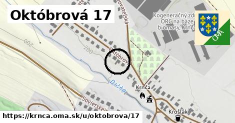 Októbrová 17, Krnča