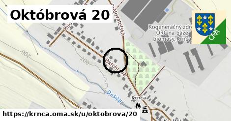 Októbrová 20, Krnča