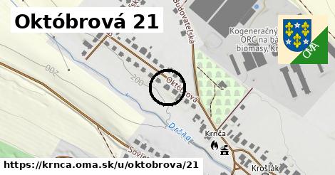 Októbrová 21, Krnča
