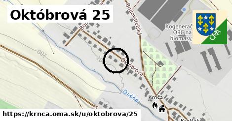 Októbrová 25, Krnča