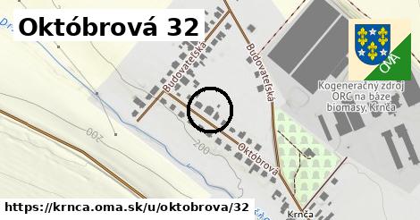 Októbrová 32, Krnča