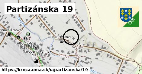 Partizánska 19, Krnča