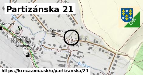 Partizánska 21, Krnča