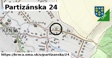 Partizánska 24, Krnča