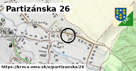 Partizánska 26, Krnča