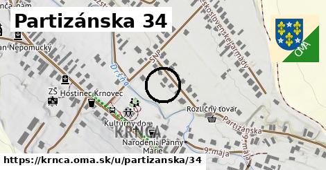 Partizánska 34, Krnča