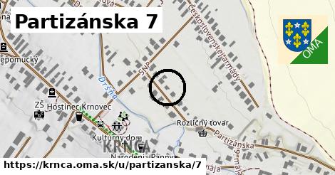 Partizánska 7, Krnča