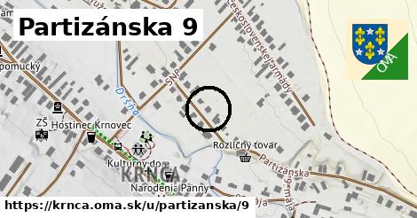 Partizánska 9, Krnča