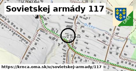 Sovietskej armády 117, Krnča