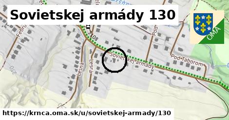 Sovietskej armády 130, Krnča