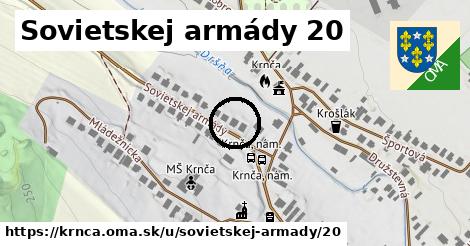 Sovietskej armády 20, Krnča