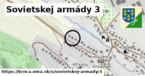 Sovietskej armády 3, Krnča