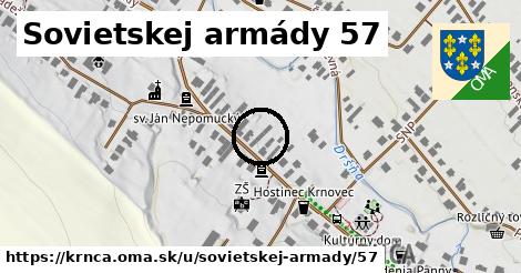 Sovietskej armády 57, Krnča