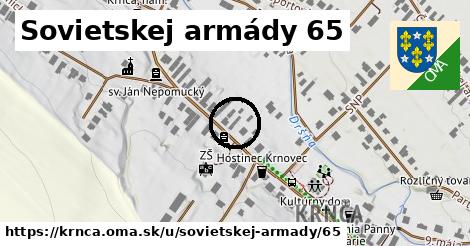 Sovietskej armády 65, Krnča