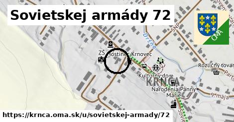 Sovietskej armády 72, Krnča