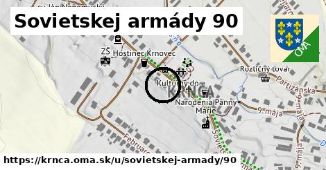 Sovietskej armády 90, Krnča