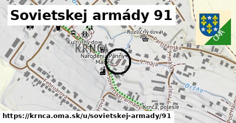 Sovietskej armády 91, Krnča