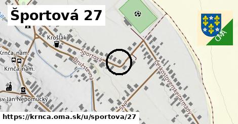 Športová 27, Krnča