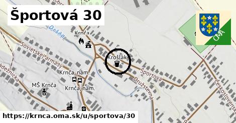 Športová 30, Krnča