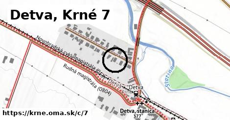 Detva, Krné <span class="supisne">7</span>